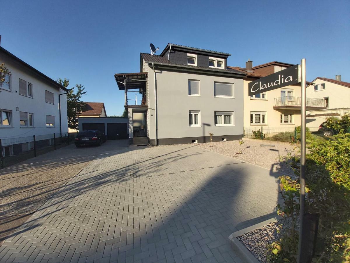 Apartment Claudia Sinsheim Exterior foto